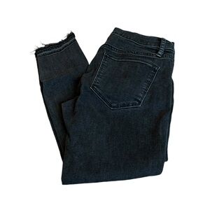 GAP black true skinny ankle jeans
